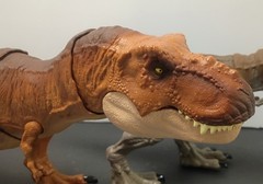 2 -Mattel Jurassic Park Tyrannosaurus Rex 22″ 1- Walking/Sound Unbranded