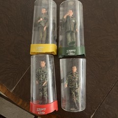 Vintage 1966 TOPPER TOYS THE TIGERS Action Figure Lot Big Ears Bugle Ben Rock