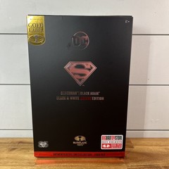 McFarlane Gold Label Superman Black Adam Black and White Accent Edition New