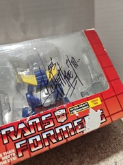 Loyal Subjects Action Vinyls Signed Transformers Smokescreen Mirage Sideswipe
