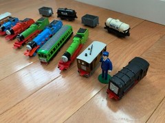 Lot of 15 Thomas & Friends Die Cast Metal + Plastic Thomas Diesel Gordon + More