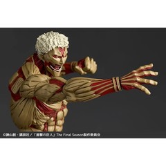 Kaiyodo Armored Titan Attack on Titan Amazing Yamaguchi Revoltech Figure w/bonus