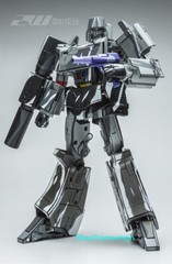 New Transformation Toy Mega Decepticon Mp36 Silver Animation Version Figure