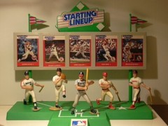 1988 KENNER STARTING LINEUP MLB BASEBALL COLLECTOR’S DISPLAY STAND – PRE-OWNED