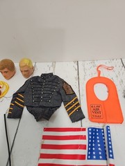 VTG GI Joe Lot 12″ Inch Doll Accessories Radios Bags Goggles