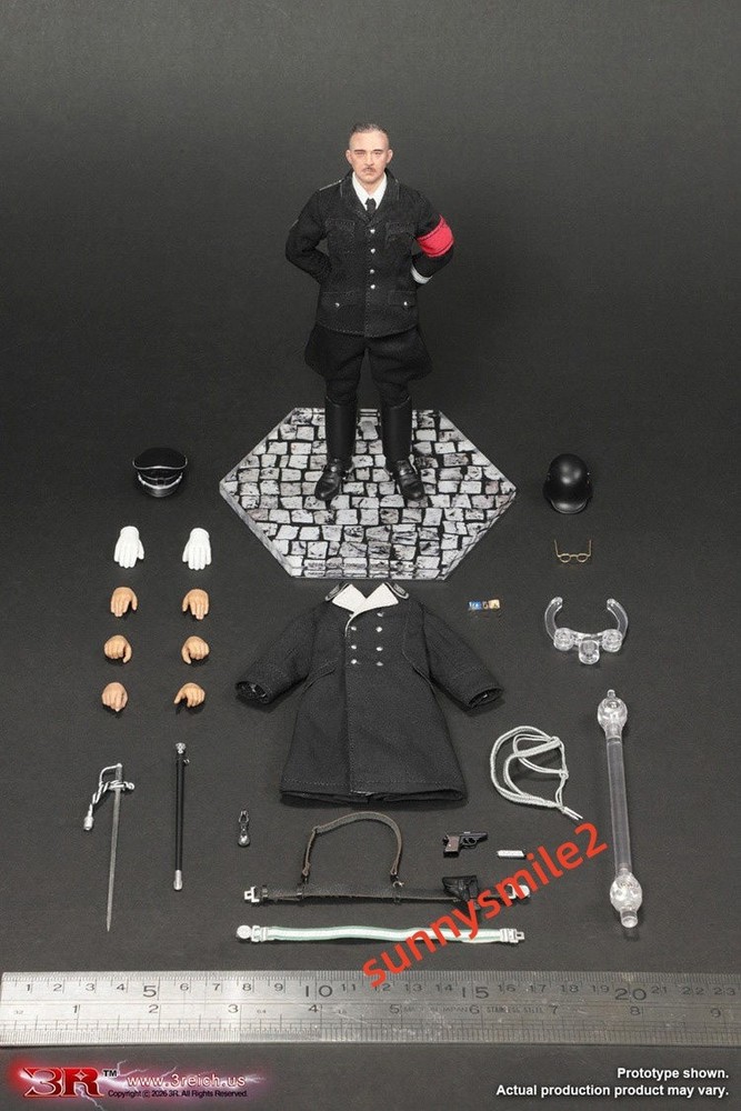 DID 3R TG80008 1/12 Scale Little Empire Series Heinrich Himmler Action Figure