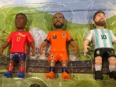 Super goal All Star Soccer 5 Pack- Messi, Olise,Silva, & More- Damaged Package