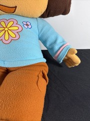 Vtg Y2K Dora The Explorer Jumbo Plush Viacom 24″ Nick Jr Pillow Toy Doll 2007