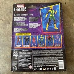 FREE SHIPPING Spider-Man Marvel Legends Electro (Francine Frye) 6-Inch AF HASBRO