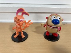 Nickelodeon Ren & Stempy PVC figures cake toppers 2018 Greenbrier International