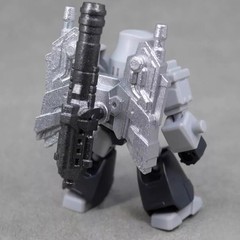 3D DIY Backpack Arm Cannon Weapon Upgrade Kit For BLOCK GALAXY OP Prime Megatank