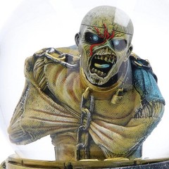 Nemesis Now Iron Maiden Piece of Mind Snow Globe 17.5cm, Resin & Glass, Official