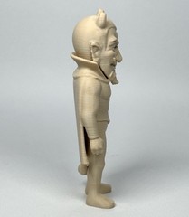 Devil Satan 3.75” Paintable Toy