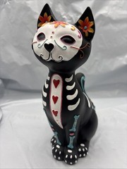 Nemesis Now Sugar Kitty Figurine 26cm Black Cat Decor #2