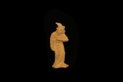 Halloween Witch resin TEST SHOT 60mm orange toy soldiers Marx playset