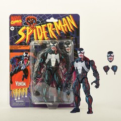 Hasbro Marvel Legends Venom Retro Spiderman 6″ Action Figure *Dented Packaging*