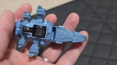 RARE Dinotrux Diecast Aquadon Shark Blue Metal Vehicle Dinosaur Die-Cast Aquatic