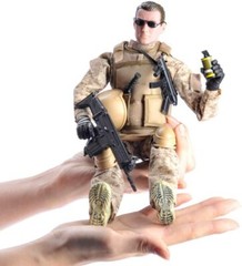 12” American Military Soldiers Special Forces Army Man Action Figures Play Set