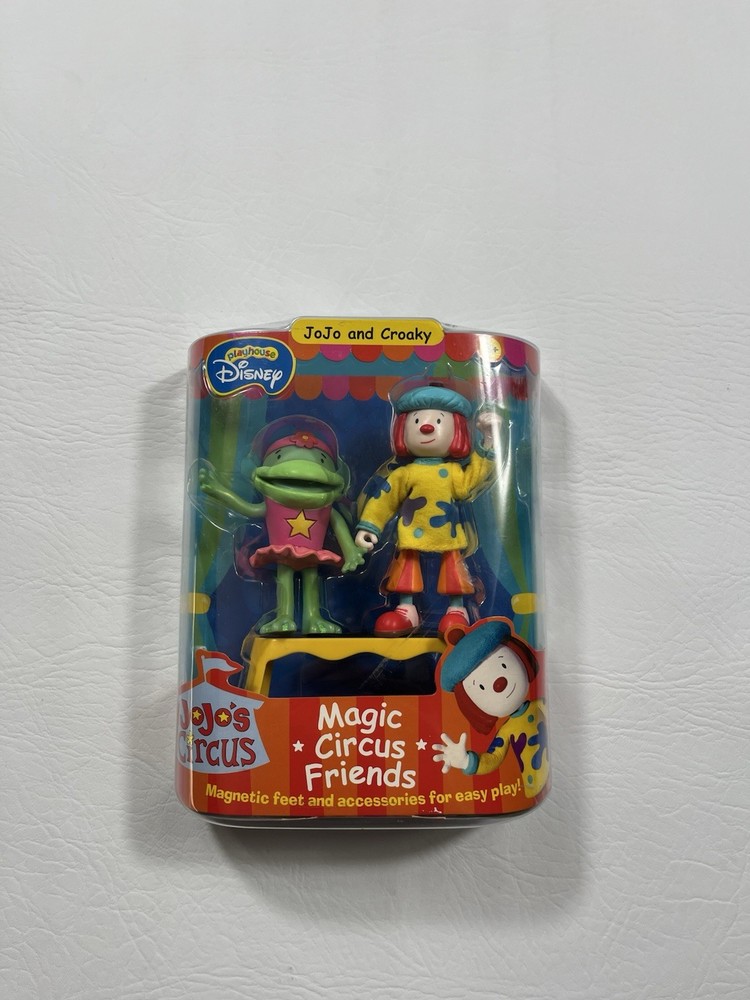2005 Disney Playhouse – JOJO’S CIRCUS – Jojo And Croaky – New Sealed