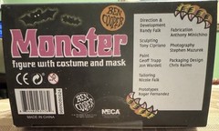 NECA Ben Cooper Monster VAMPIRE GIRL Figure with Costume & Mask Glow In The Dark