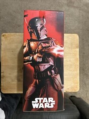 Disney Store Star Wars Force Awakens Authentic Talking Boba Fett New Red Box
