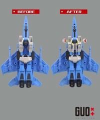 3D DIY Heel, Filler Upgrade Kit For SS86 Thundercracker Accessories – GO Better