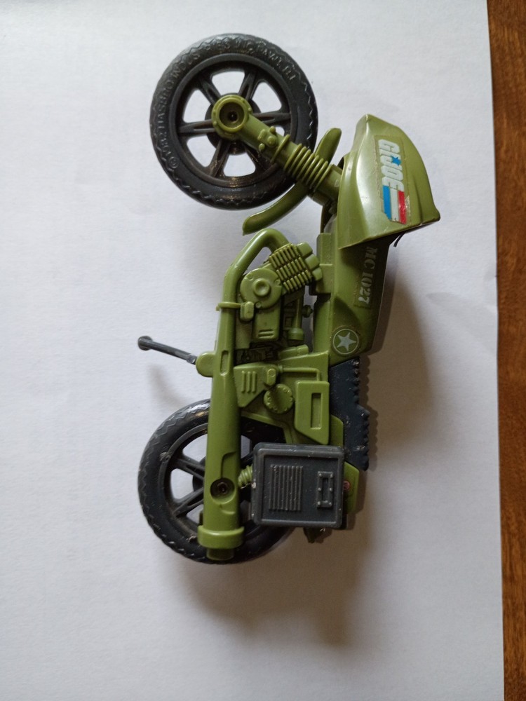 GI Joe ARAH RAM Rapid Fire Motorcycle, Please Read, 1982 Hasbro, Vintage