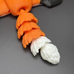 12cm Fox Posable Eco-friendly Safe Precision-printed Gift Toy 3DPrinted Ordinary