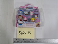 Squishmallows Squish-a-longs Hello Kitty Friends Mini Figure Set Toy New Multi