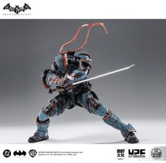 LPZZ DC Batman Arkham Knight Deathstroke 1/12 Action Figure Model New