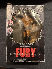WWE Unmatched Fury The Rock: Series 5 Platinum edition figure Raw WWF Smackdown