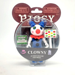 PIGGY Series 1 Clowny 3.5″ Action Figure – Includes DLC Code – NEW – See Note