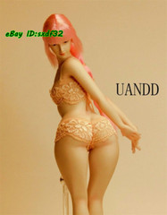 1:6 UANDD Small Bust OB Normal Skin NO Finger Bone 12″ Female Action Figure Body