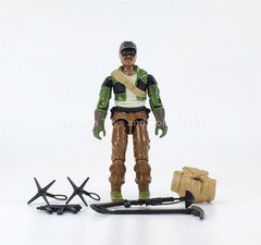 GI JOE COMANDOS EM ACAO EVEREST (ALPINE) FIGURE 100% COMPLETE BRAZIL ESTRELA