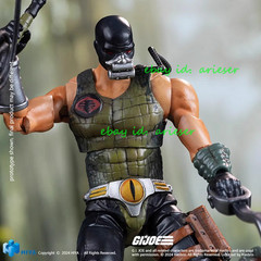 Hiya Toys 1/18 G.I.Joe Master Croc Fiona Cibani 11cm Action Figure New Toys