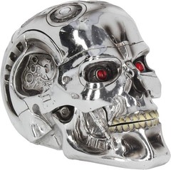 Officially Licensed Terminator T-Box 18cm Silver Resin Modern Action Figure