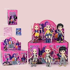 6PCS Set Cosplay Hunters Rumi Mira Zoey Blind Box PVC Toys Action Figure Gift JQ