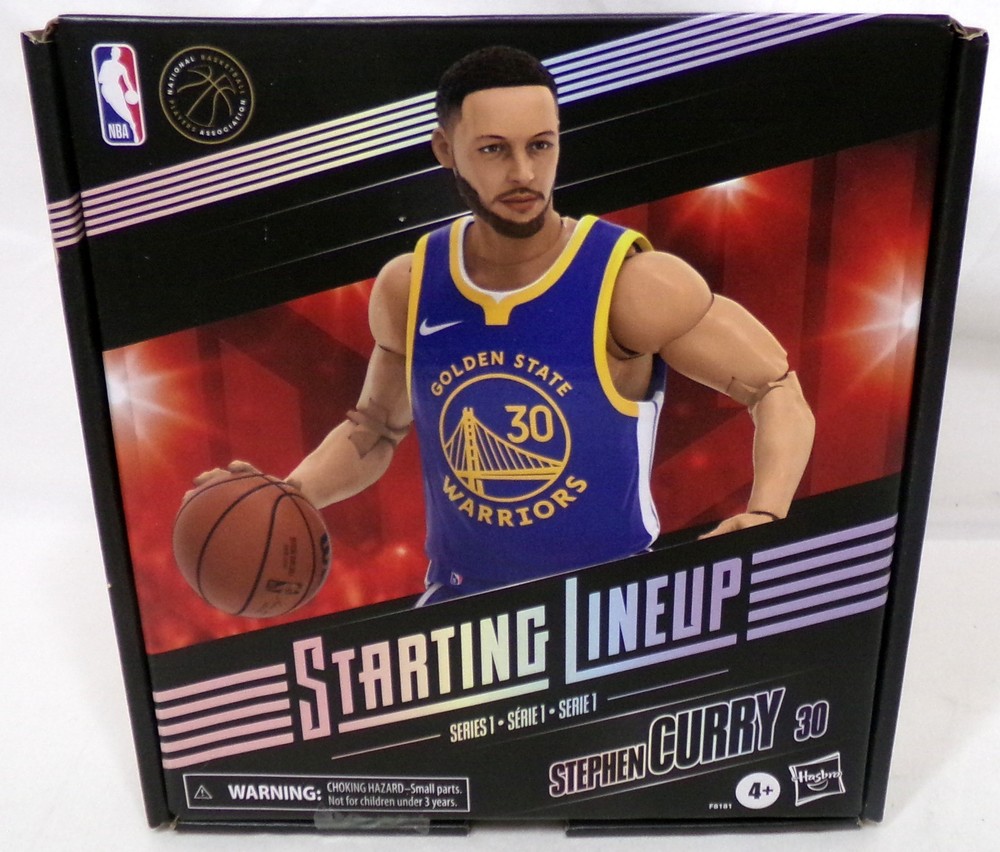 Stephen Curry Starting Lineup Series 1 NBA Warriors 6″ Figure 2022 New Sealed