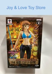 One Piece DXF The Grandline Lady Film Gold Nami Figure Banpresto Japan Import