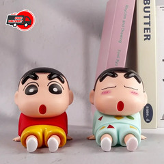 Crayon Shin-Chan Phone Holder Cute Anime Figure Stand Desktop Ornament Doll Gift