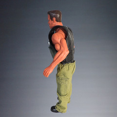 VINTAGE 1986 COMMANDO JOHN MATRIX SCHWARZENEGGER 16″ ACTION FIGURE NO WEAPONS