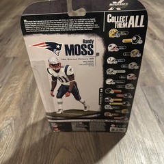 RANDY MOSS MCFARLANE FIGURE NFL 2008 NEW ENGLAND PATRIOTS
