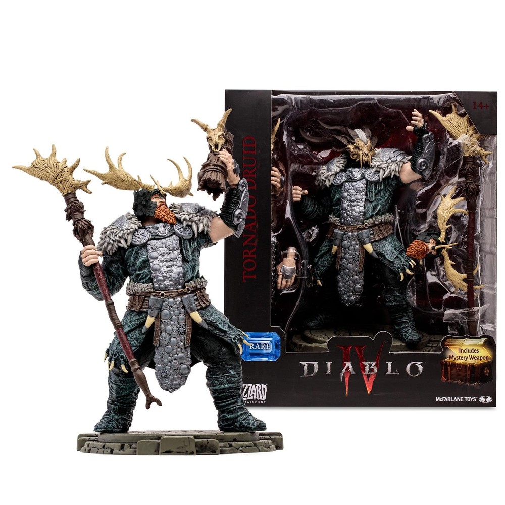 McFarlane Toys – Diablo IV Tornado Druid (Rare) 1:12 Scale Posed Figure