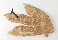 Vintage Resaurus Dinosaur Kings TYRANNOSAURUS REX Footprint Display Stand Part!