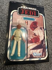1983 Kenner Star Wars Return Of Jedi Admiral Ackbar 92 Custom Back Card Vintage