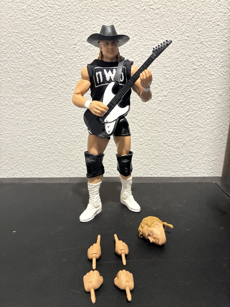 Mattel WWE Elite Monday Night War CURT HENNIG Figure Series 4 NO BAF piece