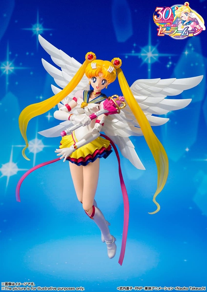 S.H.Figuarts Sailor Moon Eternal Sailor Moon ABS PVC Action Figure BandaiSpirits