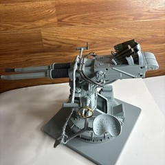 Custom WWII US Navy BOFORS 40MM A/A Gun; US Navy 1/6 +2 custom figs/oufit