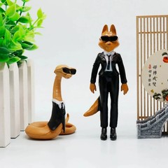 6Pcs The Bad Guys Figures Set Cartoon PVC Action Model Toys Kids Gift