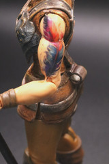 Custom MOTU-Inspired Teela-like Homage Fan Art 6″ Tattooed Warrior